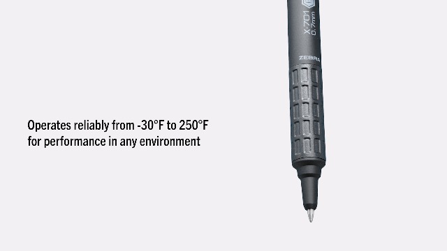 Amazon.com : Zebra Pen, X-701 Tactical Ballpoint Pen, Writes in